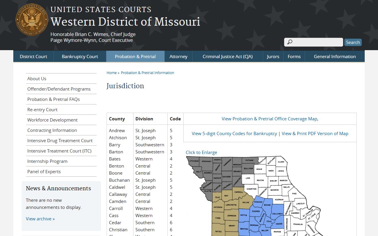 Taney County Circuit Court jurisdiction compared with federal court